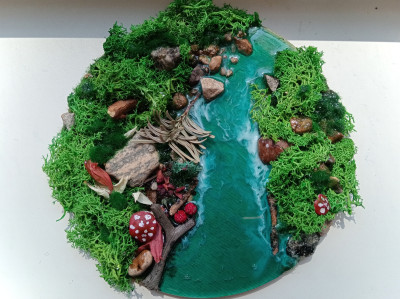 Панно "Река радости"