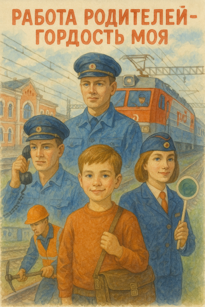 работа родителей-гордость моя!