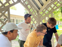 День физкультурника в ДОЛ им. Зои Космодемьянской