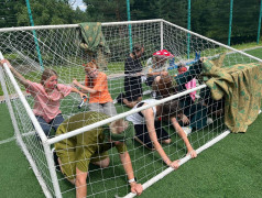 Комический футбол в лагере: Вожатые против детей &ndash; победила дружба! 