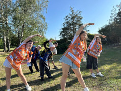 Знакомство с брендом "Страна железных дорог" в ДОЛ "Локомотив"