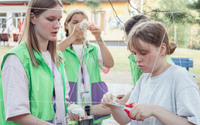 Тин-Лига спешит на помощь: в &laquo;Маяке&raquo; с успехом прошло общелагерное мероприятие &laquo;7 ключей&raquo;!