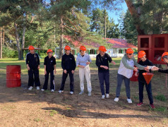 День физкультурника в нашем лагере