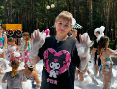 Жара вернулась в Сибирь: в Заслоновграде прошла грандиозная пенная вечеринка!