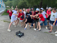 Вертушка "Тимбилдинг" объединила отряды!
