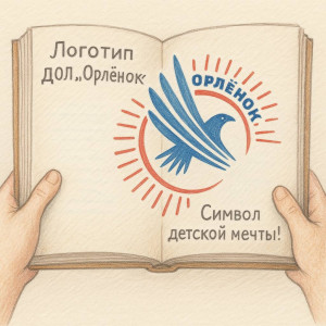 Знакомьтесь: сердце нашего лагеря – логотип ДОЛ «Орлёнок»! 