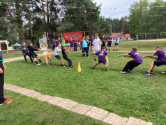 День физкультурника в нашем лагере