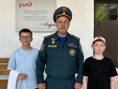 В ДОЛ "Талица" провели учебную пожарную эвакуацию