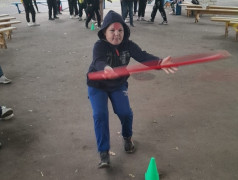 Для детей в ДОЛ "Костёр" были проведены "Весёлые старты"!