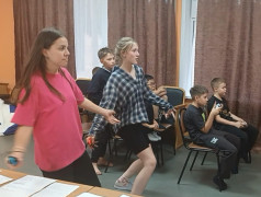 Спартакиада детей работников ОАО "РЖД" на Забайкальской железной дороге, посвященная фиджитал спорту в формате "Игр будущего"