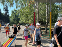 Начало второй смены в ДОЛ "Локомотив"