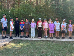  Второй заезд торжественно открыт в лагере им. Павлика Морозова!