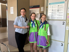 Вяземский вокзал засиял от детских улыбок!