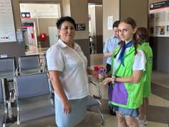 Вяземский вокзал засиял от детских улыбок!